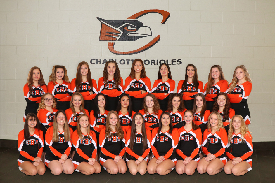 Competitive Cheer Team Photo