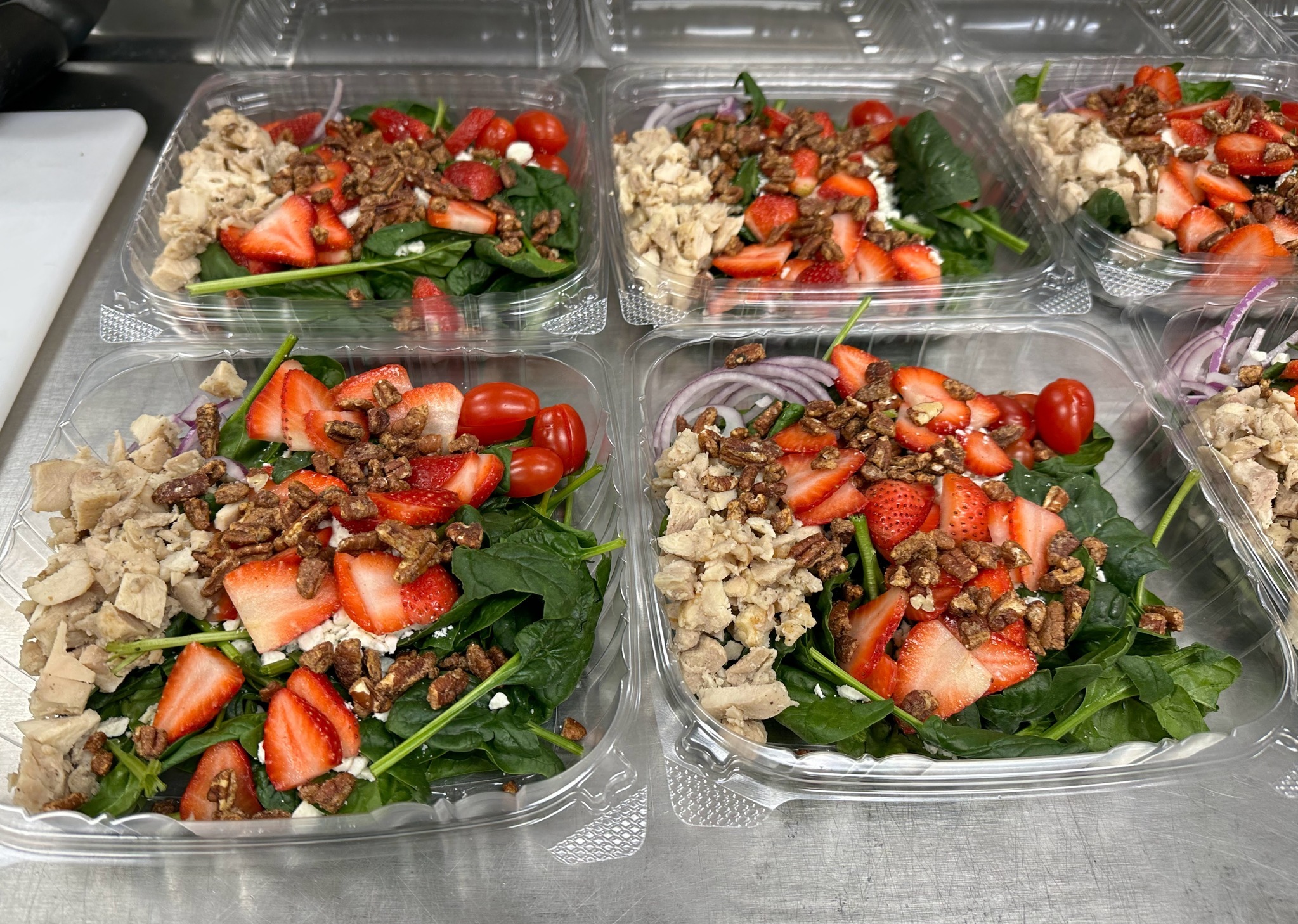 Strawberry Spinach specialty salad