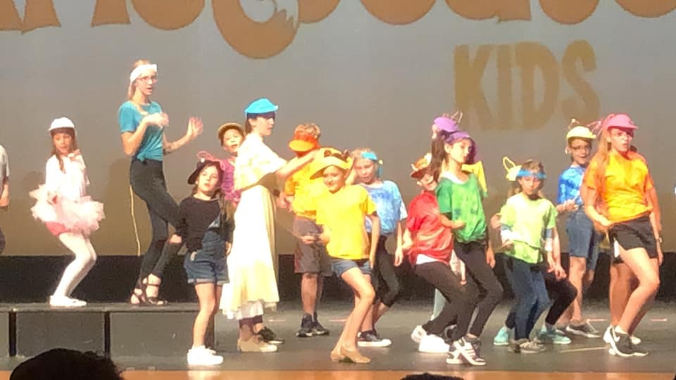 Students performing at CPAC summer camp