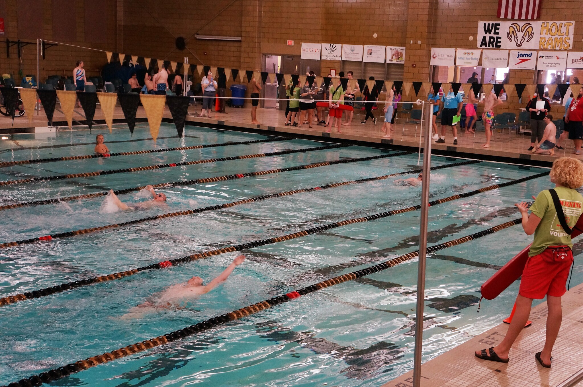 Student swimmers compete at Special Olympics swim meet